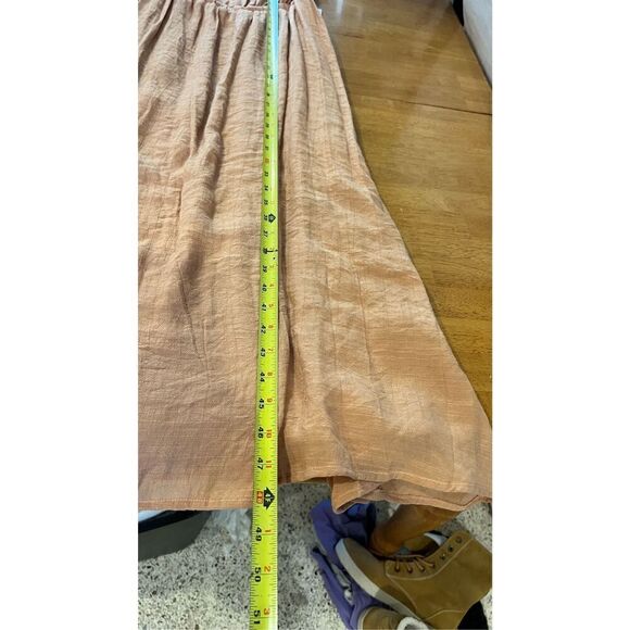 1. State Tan Large Smock Dress Womens Size L New Beautiful - Picture 8 of 12